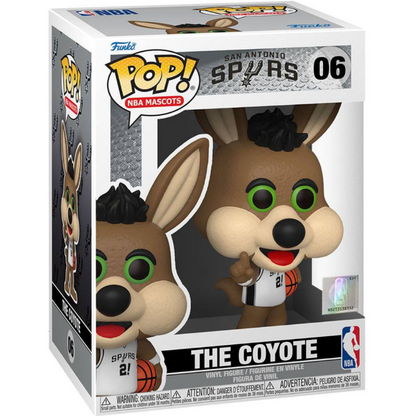 Funko POP The Coyote 06 - San Antonio Spurs - NBA Mascotas