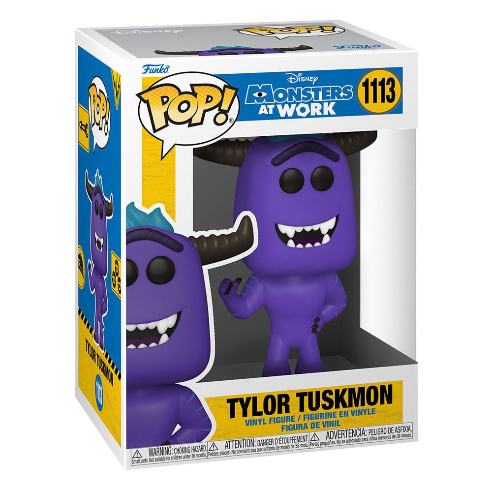Funko POP Tylor Tuskmon 1113 - Monstruos a la Obra - Disney