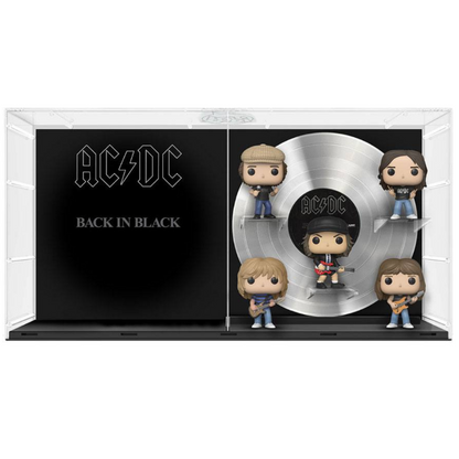 Pack 5 Funko Pop Deluxe AC/DC 17 - Álbum Back In Black Exclusivo