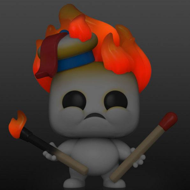 Pack Funko POP + T-shirt Stay Puft Quality Marshmallows 936 - Ghostbusters: Beyond Exclusive GITD