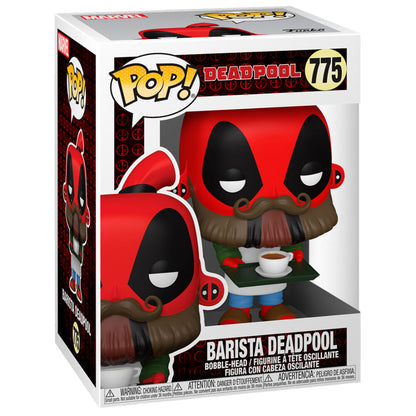 Funko POP Deadpool Barista with Coffee 775 - Marvel