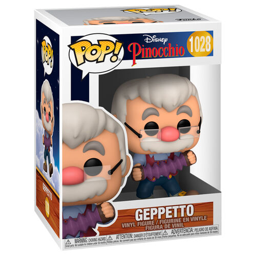 Funko POP Geppetto with Accordion 1028 - Pinocchio - Disney