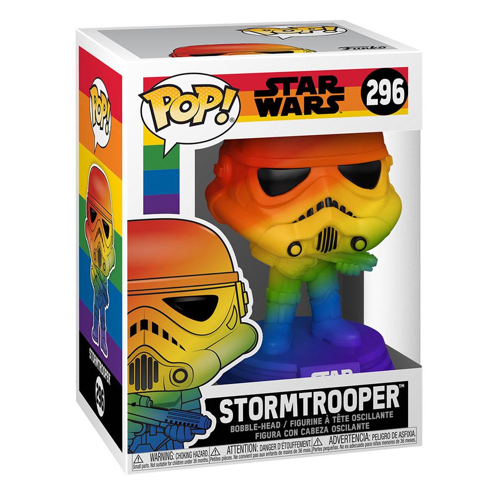 Funko POP Stormtrooper Arcoíris 296 - Orgullo 2022 - Star Wars