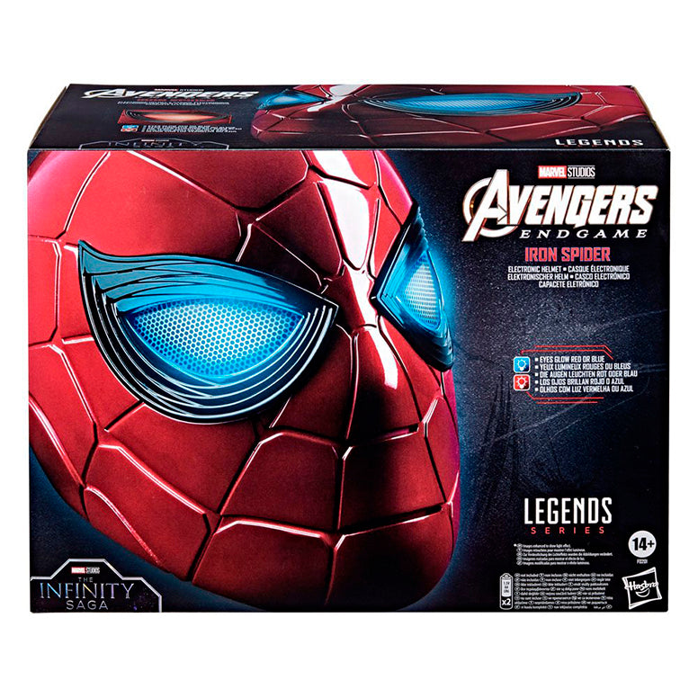 Réplica Casco Iron Spider (Spider-Man) spiderman avengers - Vengadores Endgame - Marvel Legends 8