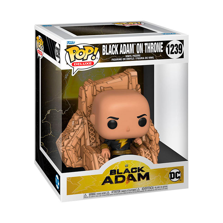 Funko POP Black Adam On Throne 1239 - Black Adam - DC Cómics