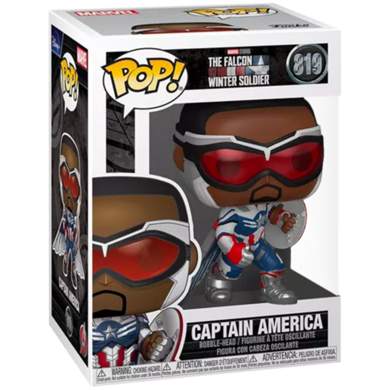 Funko POP Captain America (Falcon) 819 - The Falcon and the Winter Soldier - Marvel Exclusive
