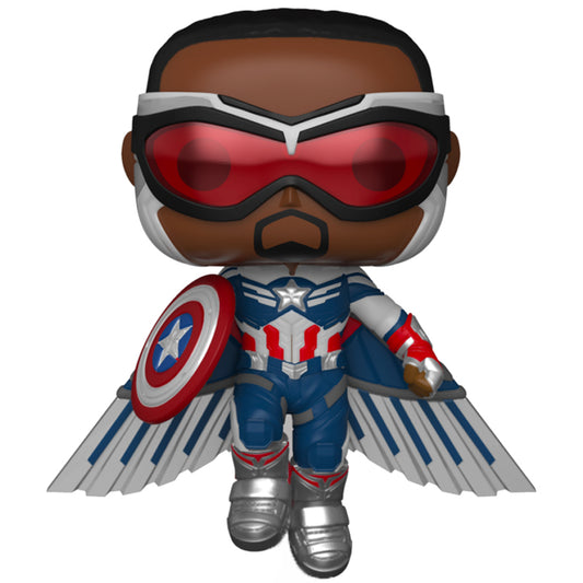 Funko POP Capitán América Volando (Falcon) 817 - The Falcon and the Winter Soldier - Marvel Exclusivo