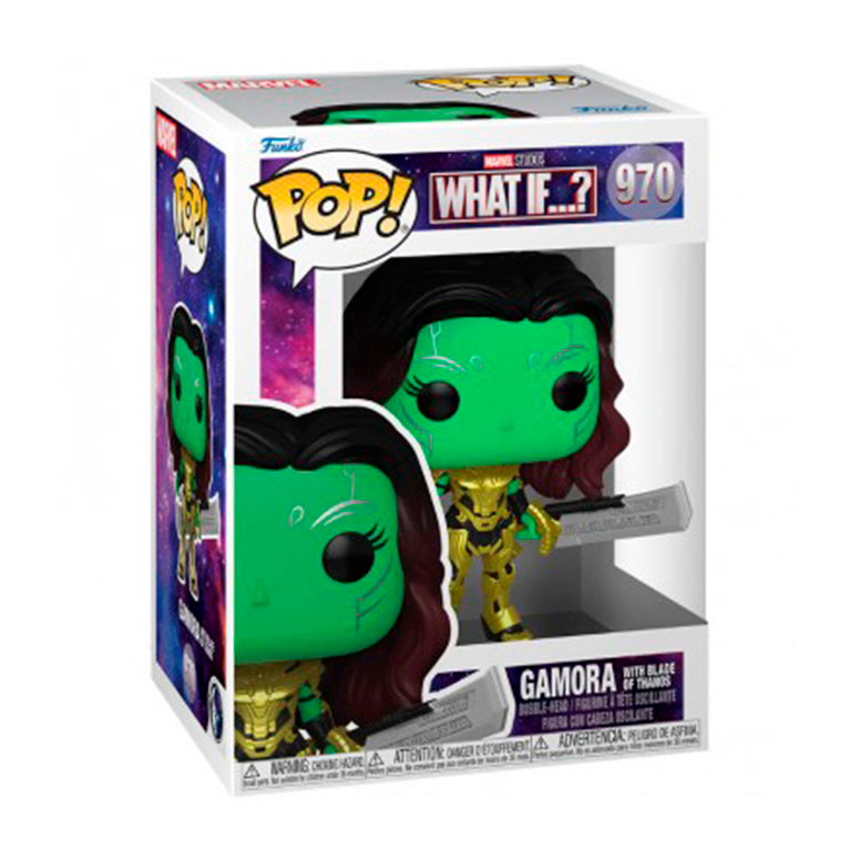 Funko POP Gamora con Espada de Thanos 970 - What If...? - Marvel