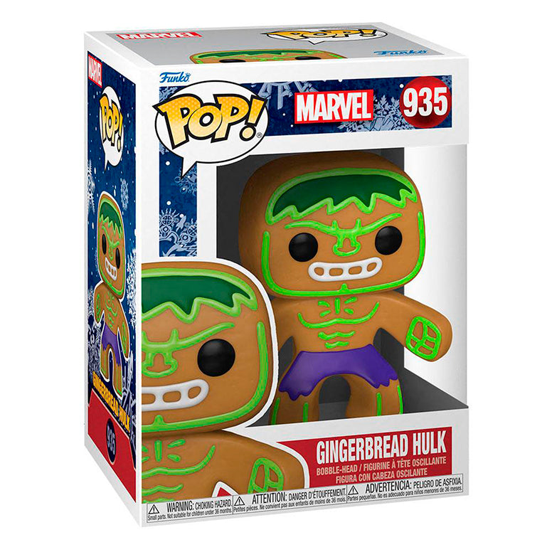 Funko POP Gingerbread Hulk 935 - Marvel