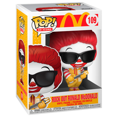 Funko POP Rock Out Ronald McDonald 109 - McDonalds