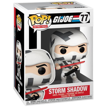 Funko POP V2 Storm Shadow 77 - G.I. Joe - Hasbro Retro Toys