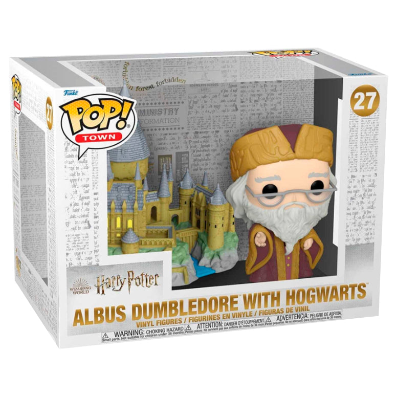 Funko POP Town Albus Dumbledore With Hogwarts Castle - Harry Potter